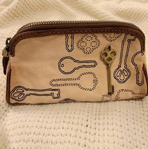 Beautiful Fossil Makeup Pouch Bag